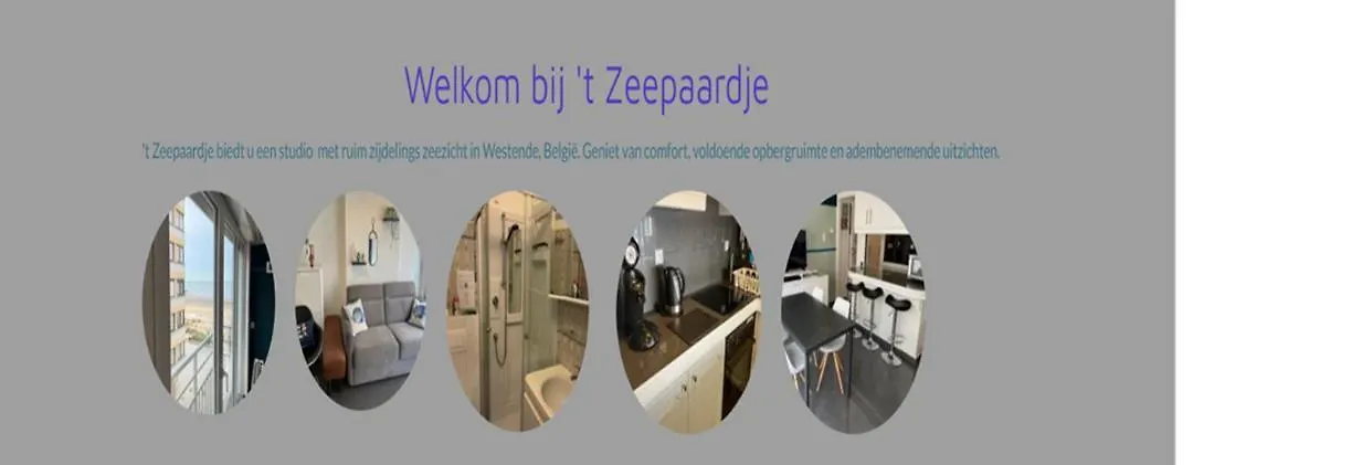 'T Zeepaardje Apartment Westende-Bad